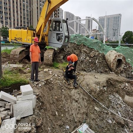 阳江市水下管道安装气囊封堵堵漏公司