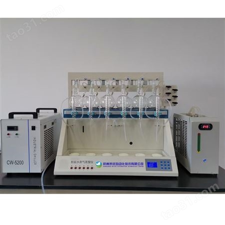 杭州米优水蒸气蒸馏仪MY-Q，声光报警，自动锁定馏出液，量程1-500ml