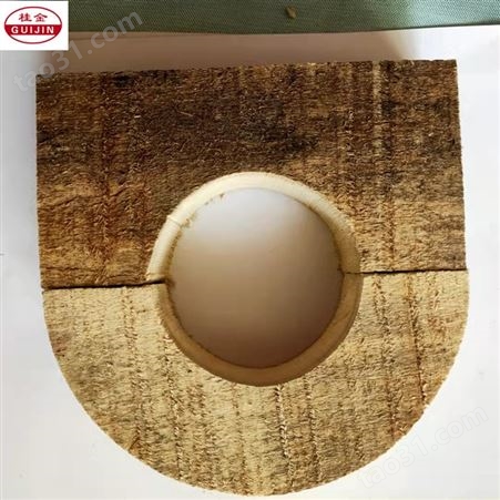 桂金管托防腐保冷垫木 保温木托码使用部位水管保温