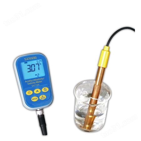 上海 三信 碱浓度检测仪 SX7120 测量分析水质 溶液 液体碱浓度 含量