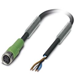 菲尼克斯4芯连接器电缆SAC-4P- 5.0-PUR/M 8FS - 1681868