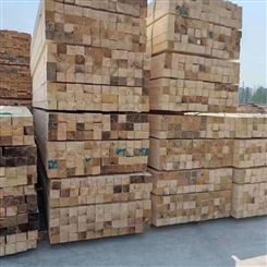 呈果木方价格建筑木方厂家定制3米4米辐射松木方规格齐全