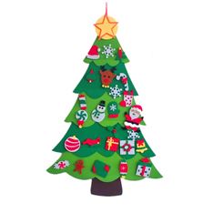 毛毡圣诞树 圣诞节圣诞树 各种圣诞挂件圣诞节礼物新款毛毡圣诞树