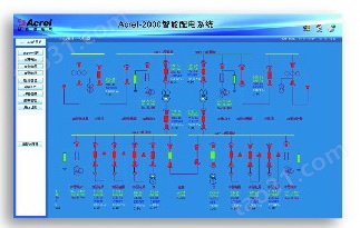 安科瑞Acrel-2000 配电房电力监控系统 10kV35k电压等级 80点位
