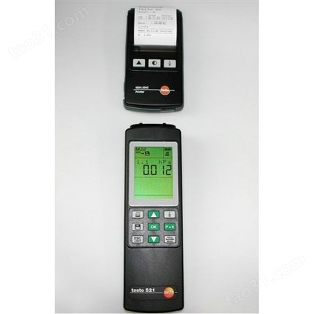 德图Testo521-2高精度差压测量仪（0560 5211）