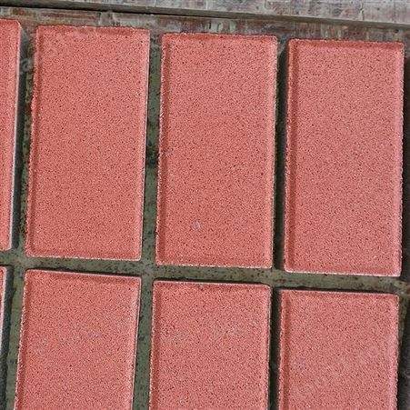 武汉红色烧结砖-烧结粘土砖-景观烧结砖批发-记中工程