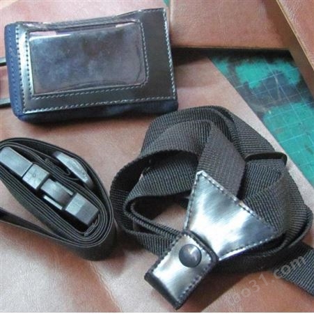 皮具厂定制移动智能终端腕带  手持终端PDA腕带 进销存手腕带