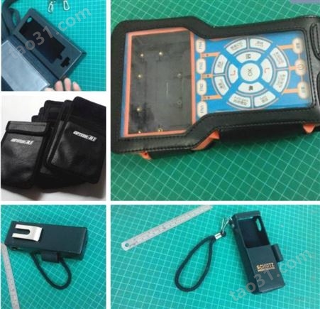 深圳皮具工厂生产超声波探伤仪保护套PDA手持终端包
