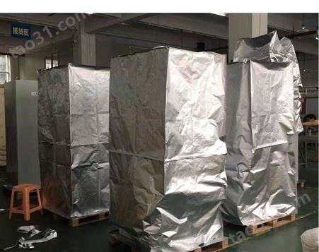 吉安铝箔立体袋一件起定  工厂定制铝箔立体袋 机械海运包装袋定制