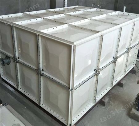 生活水箱 SMC模压玻璃钢水箱 装配式玻璃钢水箱 润隆 型号齐全