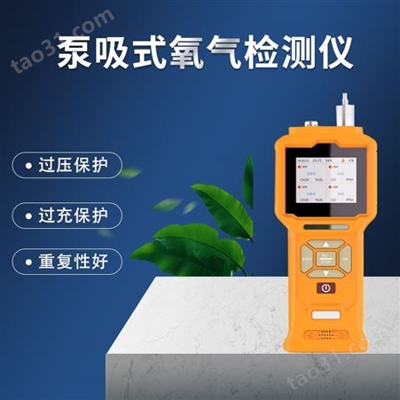 河北泵吸式氧气检测仪HC-YQ2