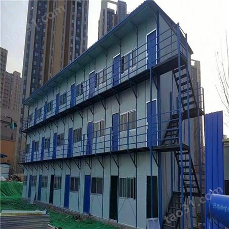 芳林集成房屋 供应可定制性活动板房 彩钢板活动房 T型房安装速度快绿色环保