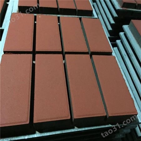 记中工程--武汉环保透水砖厂家 江夏水泥透水砖价格 红色透水砖生产厂家