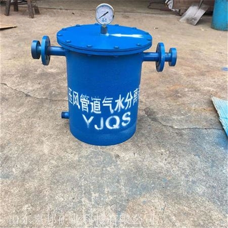 YJQS-C气水分离器 DN200汽水分离器 YJQS-C压风管道汽水分离器