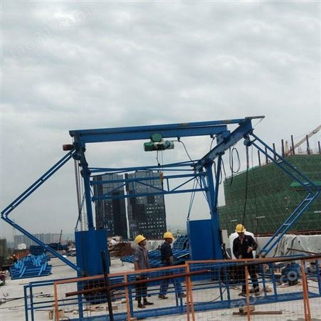 工程建设施工 桥梁护栏台车 山东华鑫护栏模板安装台车