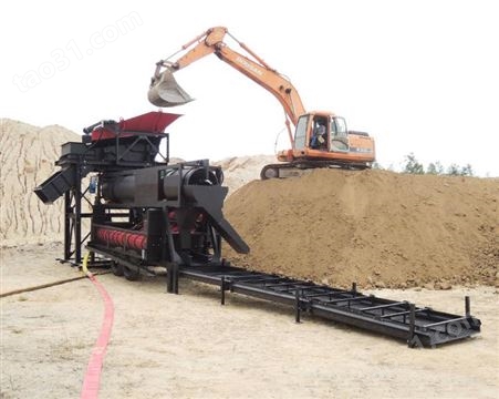 提取沙金的设备 小型开采提取沙金矿机械