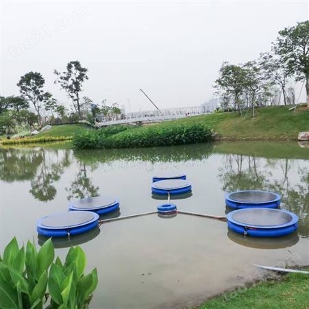 河湖绿藻改善光伏曝气器 污水处理增氧解层设备