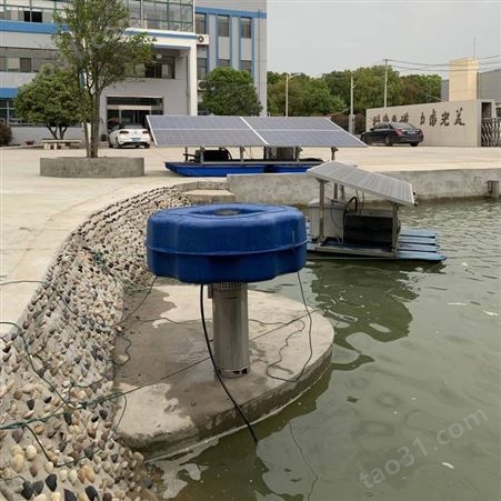 出售浮筒式喷泉曝气增氧机 直连式结构曝气设备 连续使用寿命长 RPQ河道增氧设备