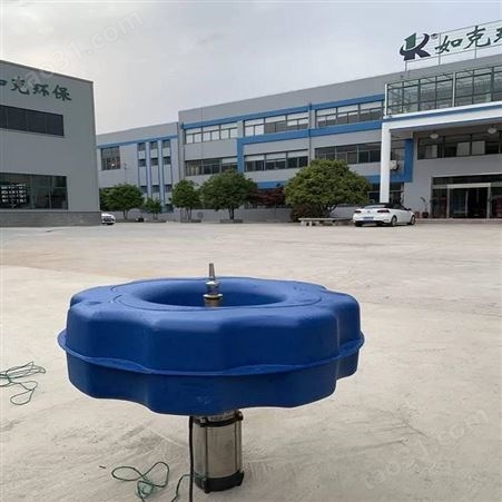 出售浮筒式喷泉曝气增氧机 直连式结构曝气设备 连续使用寿命长 RPQ河道增氧设备