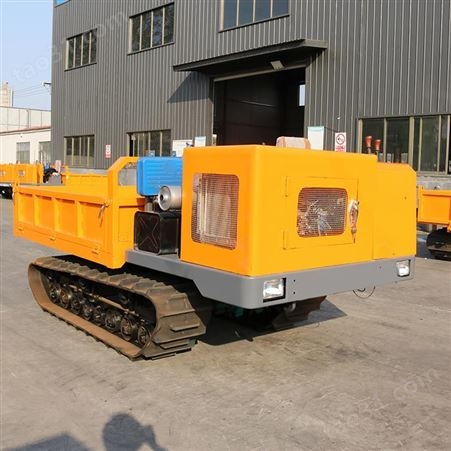 北骏丘陵液压式履带自卸车 10吨高速履带运输车