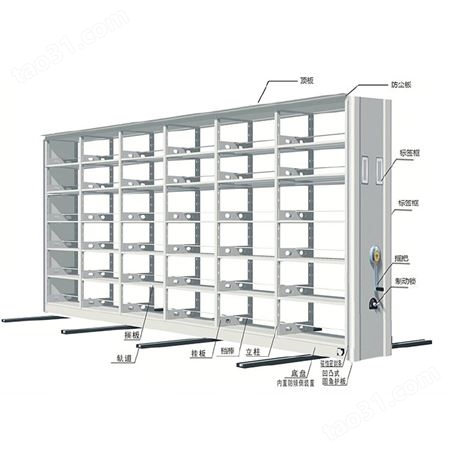 箱式密集柜 手摇式样品密集柜 专业生产密集柜厂家 沃美勒 免费设计