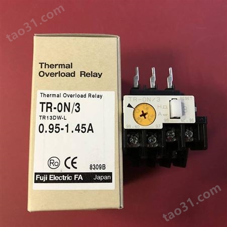 原装常熟富士TK-E3热继电器TK80EW-C整定电流7~105A十档可选
