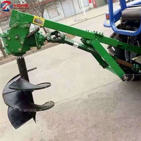 耐磨防腐中铠ZK-40柴油挖坑机