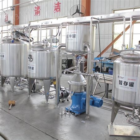 西藏牦牛奶生产线 小型酸奶加工设备 大型商用发酵冷藏一体机