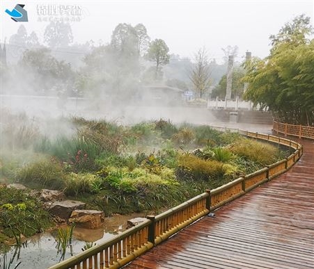 公园 人工合成雾水景系统