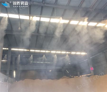 高压水雾降尘 甘南石子厂喷雾降尘设备
