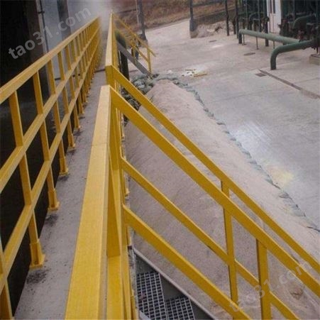 耐腐蚀玻璃钢护栏 油田警示护栏 玻璃钢围栏厂家 春田环保
