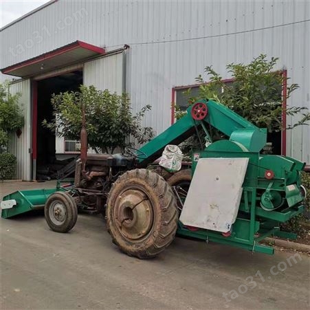 鲁丰机械 干湿两用打粒机 拖拉机带玉米脱粒机 lf-0125现货