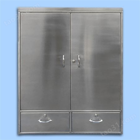 乾昊大量供应定制不锈钢底柜 对开门柜子系列