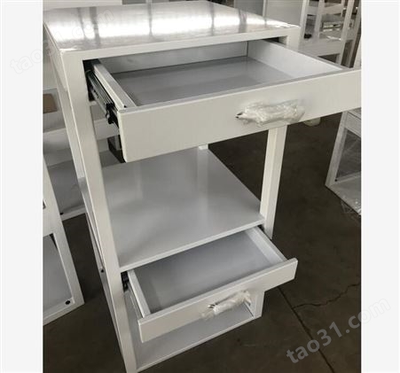 洛阳乾昊实体厂家非标定制生产三层二抽钢制工作台柜