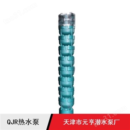 供应天津市耐温下吸式QJR系列热水泵