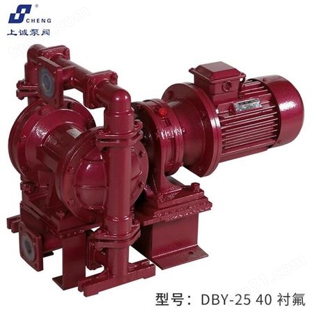 DBY电动隔膜泵生产厂家 上诚泵阀 DBY型电动隔膜泵 电动隔膜泵厂家