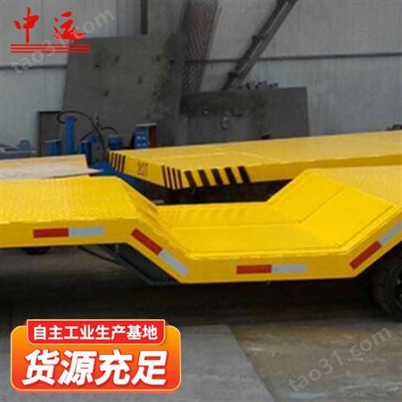 弯梁平板牵引拖车 平板牵引拖车厂家定做 弯梁牵引拖车不同规格