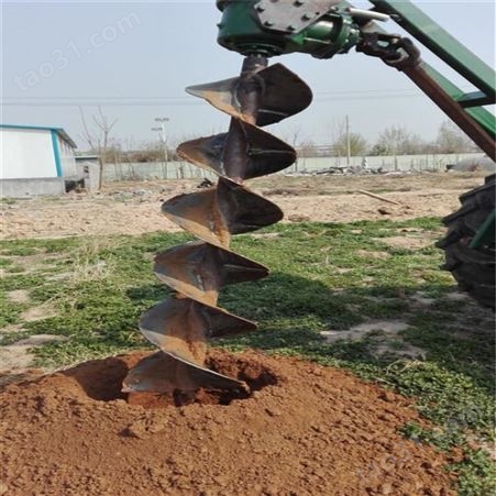 大型加深挖坑机车载式林业种植树木挖坑机双钻头硬土质挖坑种植机大直径深度可调挖坑机