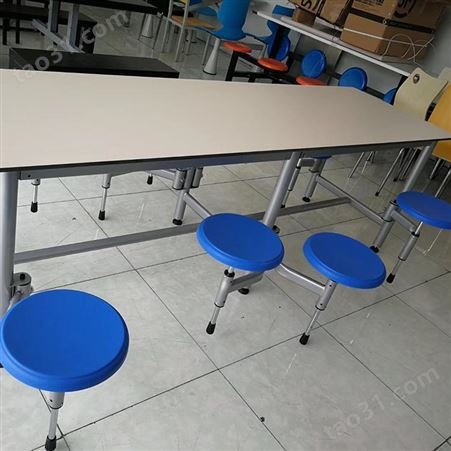 不锈钢餐桌椅 学校食堂用不锈钢餐桌椅 烟台不锈钢餐桌椅厂家