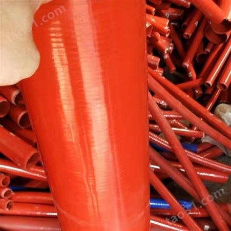 汽车硅胶管 进气管改装耐高温水管软管中冷器涡轮 夹布夹线米管