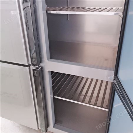 四开门商用冰箱 大型展示柜 厨房立式冷藏冷冻柜