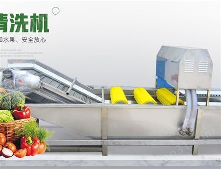 现货供应蔬菜清洗机 富瑞德800型果蔬清洗机  土豆清洗机