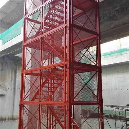 组合式梯笼 地铁桥梁安全梯笼 组合框架式安全梯笼 安全梯笼组合 发货及时