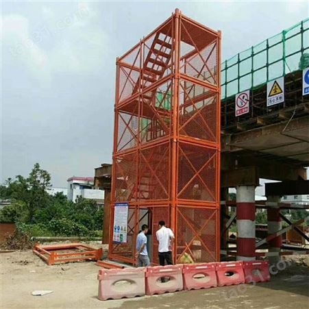 基坑梯笼 拼装式安全梯笼 重型桥梁施工安全梯笼 安全梯笼组合 欢迎致电洽谈