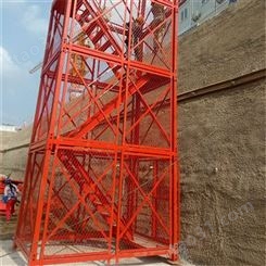 武汉 安全梯笼价格 墩柱施工建筑梯笼 众鹏 施工梯笼