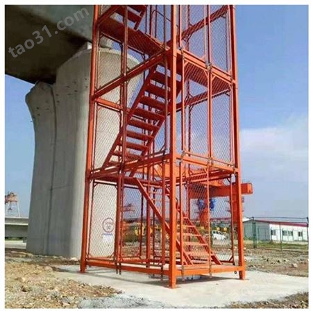 长期供应 地铁桥梁安全梯笼 长期销售 组合式基坑梯笼 框架式梯笼