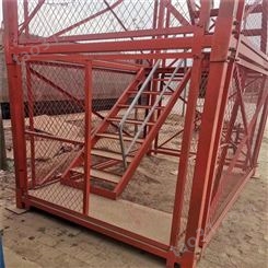 众鹏机械  建筑施工安全梯笼 施工安全梯笼 拼装式安全梯笼 可定制