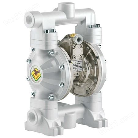 意大利RAASM铝-聚丙烯气动隔膜泵可输送各类浆料含颗粒液体