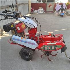 小型汽油果园管理机 多功能菜园耕地机 自走式旋耕机