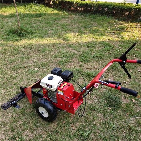 汽油柴油割草机 小型便携式农用手推剪草机  家用割灌机